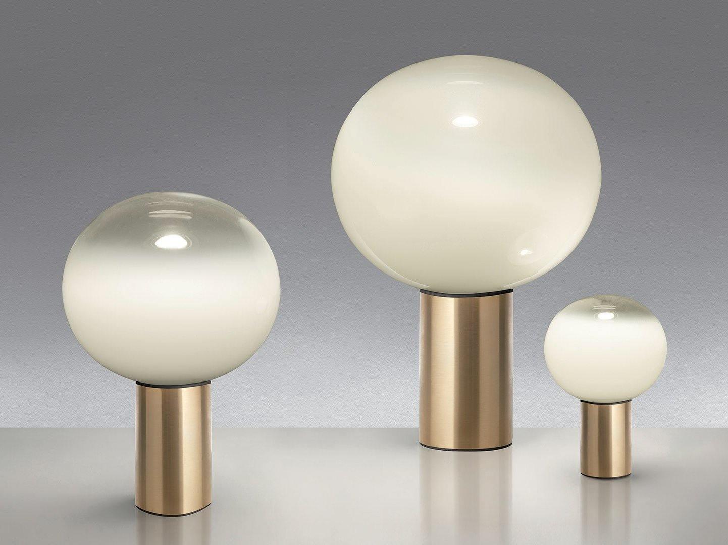 Insken Glass Classic Table Lamp-Neutral Decor