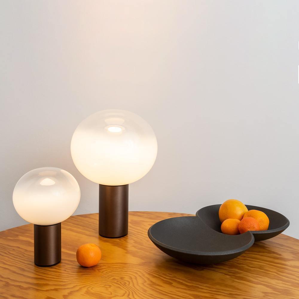 Insken Glass Classic Table Lamp-Neutral Decor