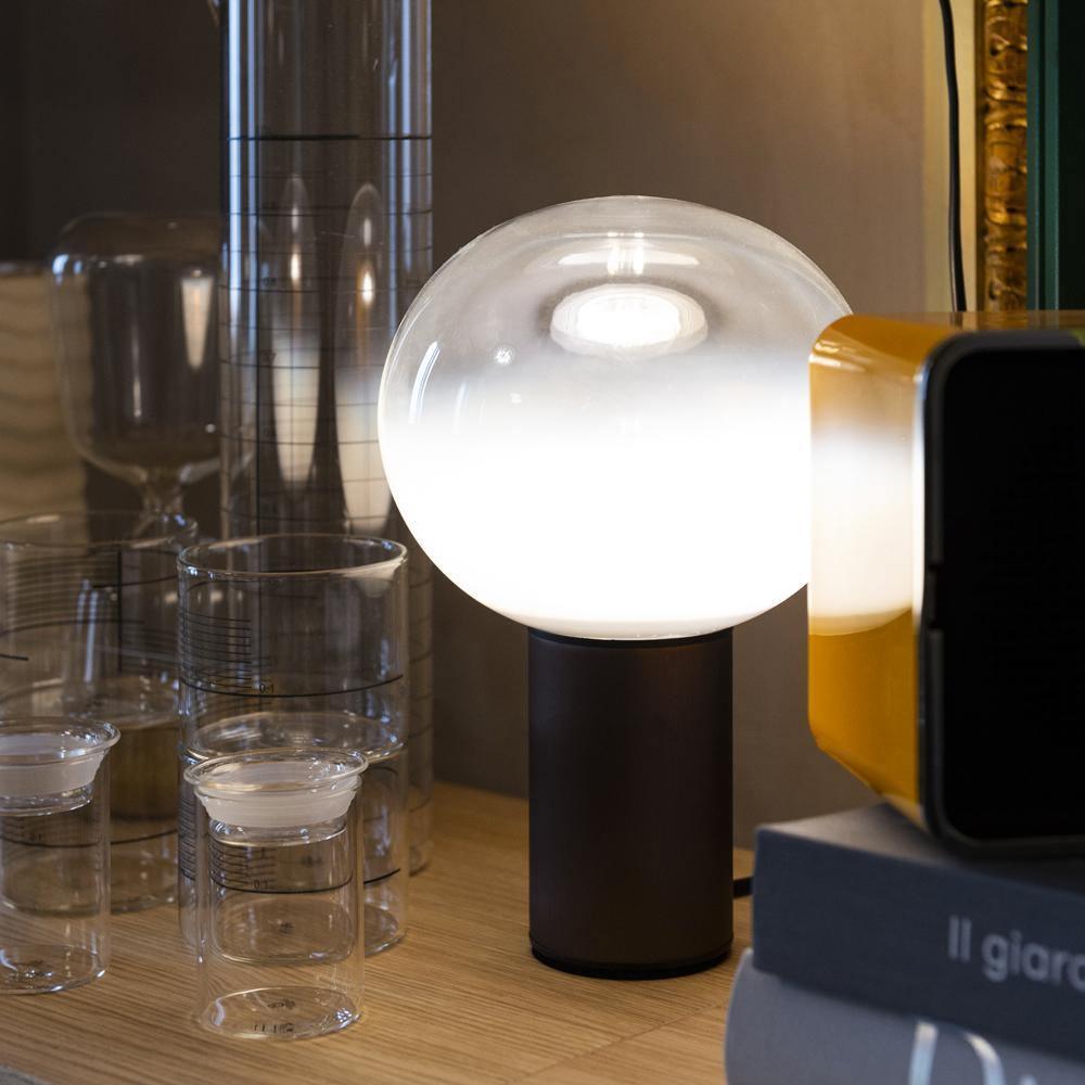 Insken Glass Classic Table Lamp-Neutral Decor