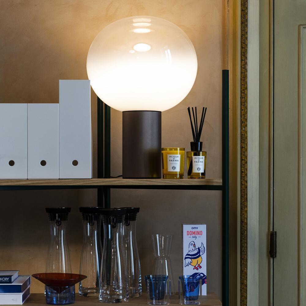 Insken Glass Classic Table Lamp-Neutral Decor