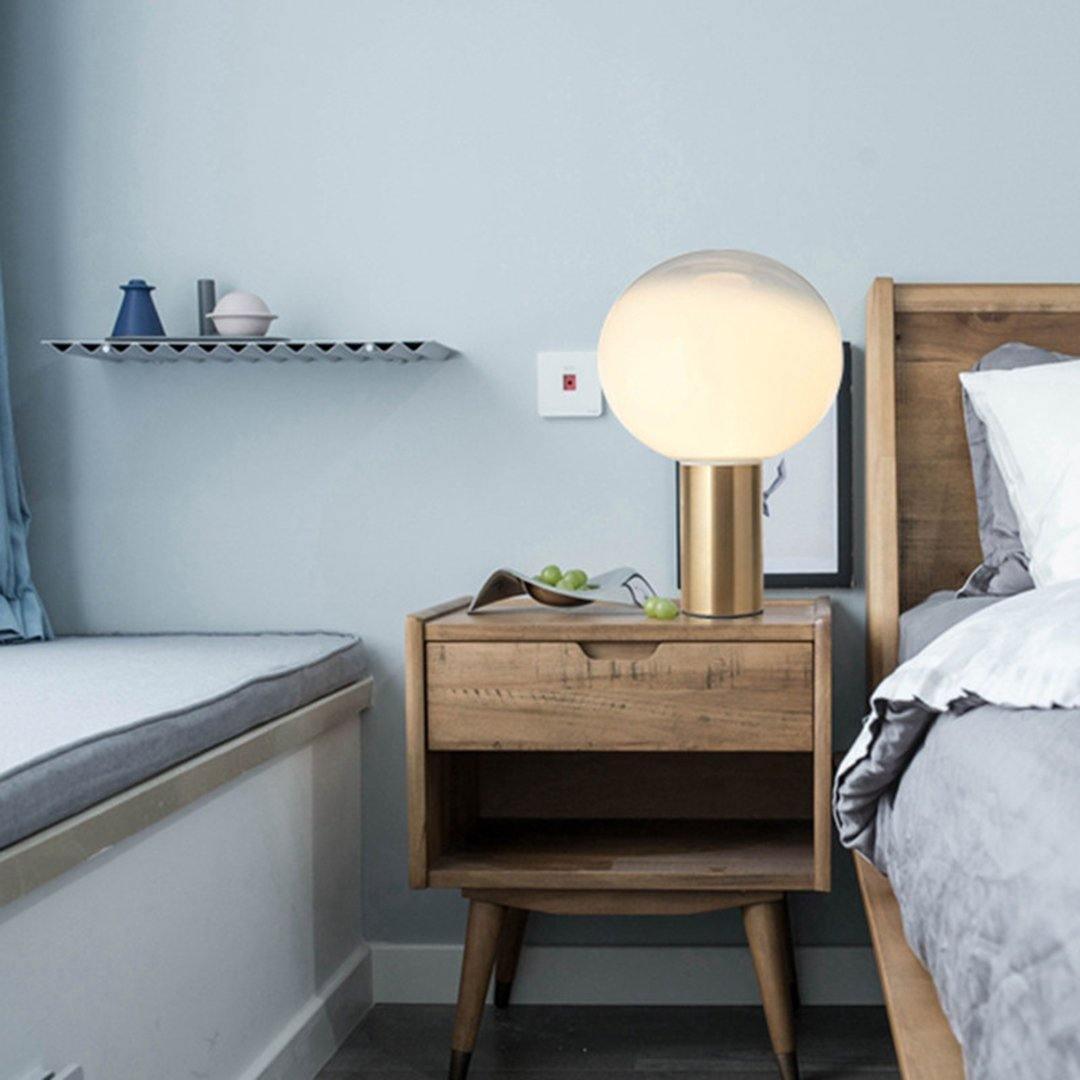 Insken Glass Classic Table Lamp-Neutral Decor