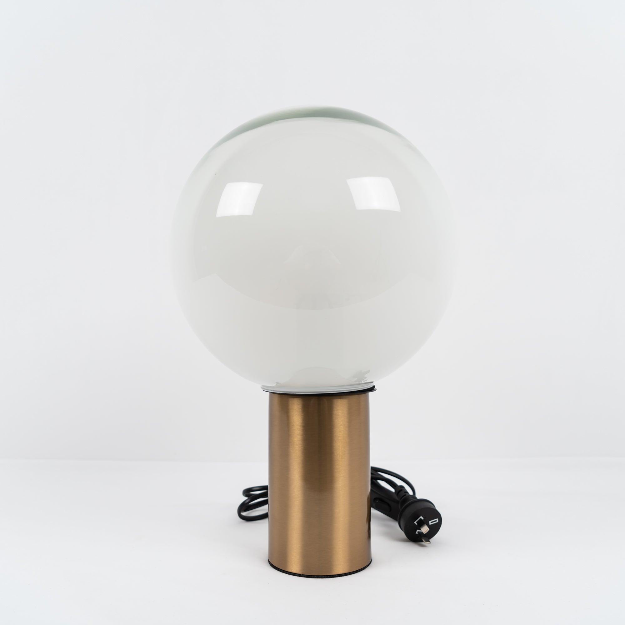 Insken Glass Classic Table Lamp-Neutral Decor