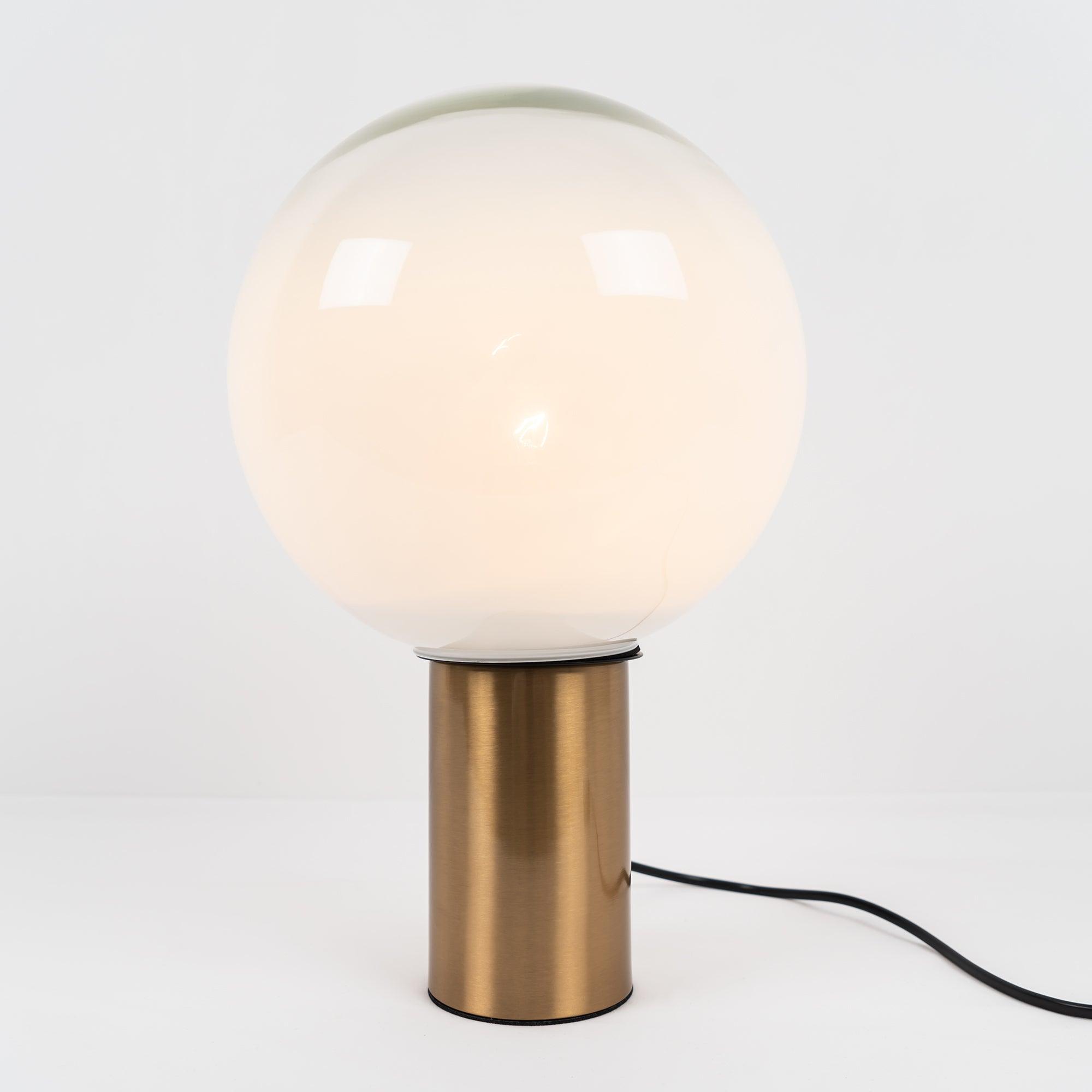 Insken Glass Classic Table Lamp-Neutral Decor