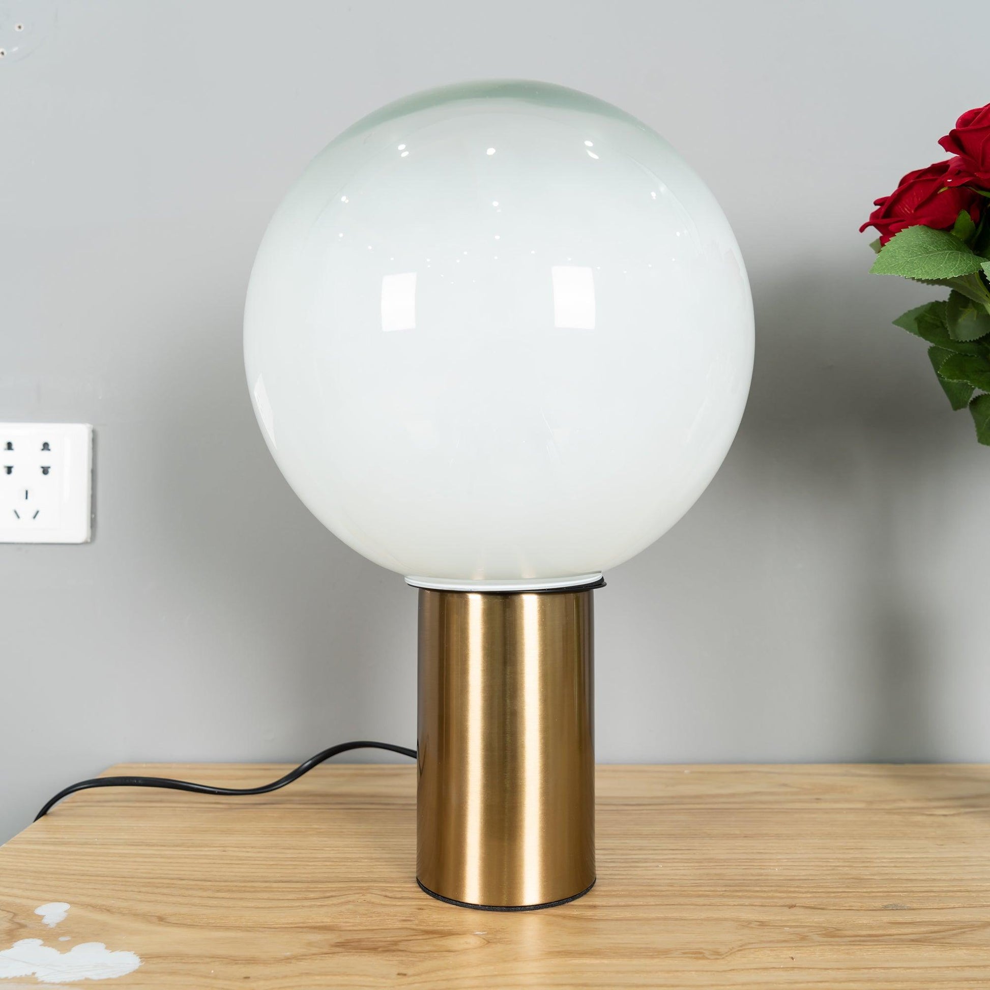 Insken Glass Classic Table Lamp-Neutral Decor