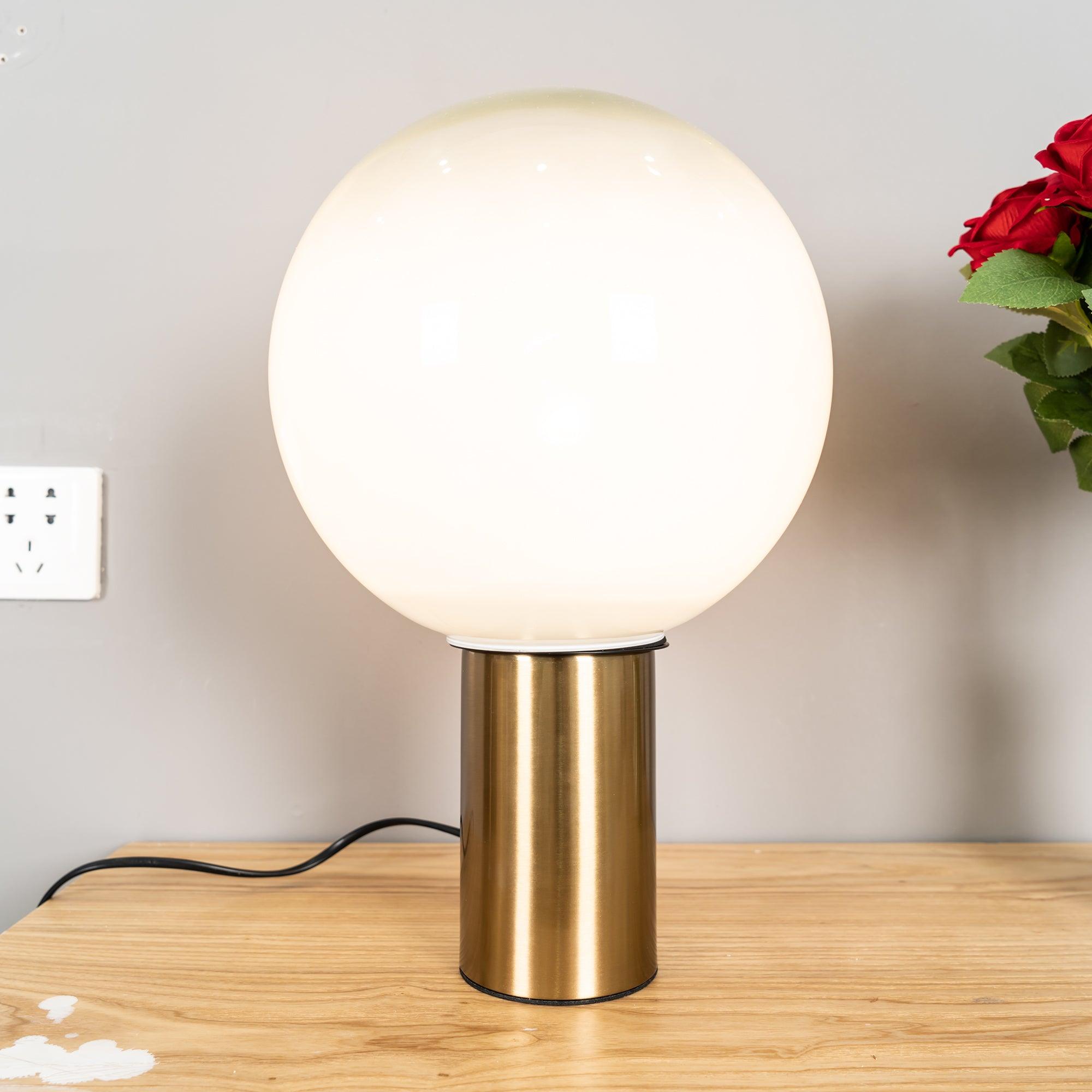 Insken Glass Classic Table Lamp-Neutral Decor