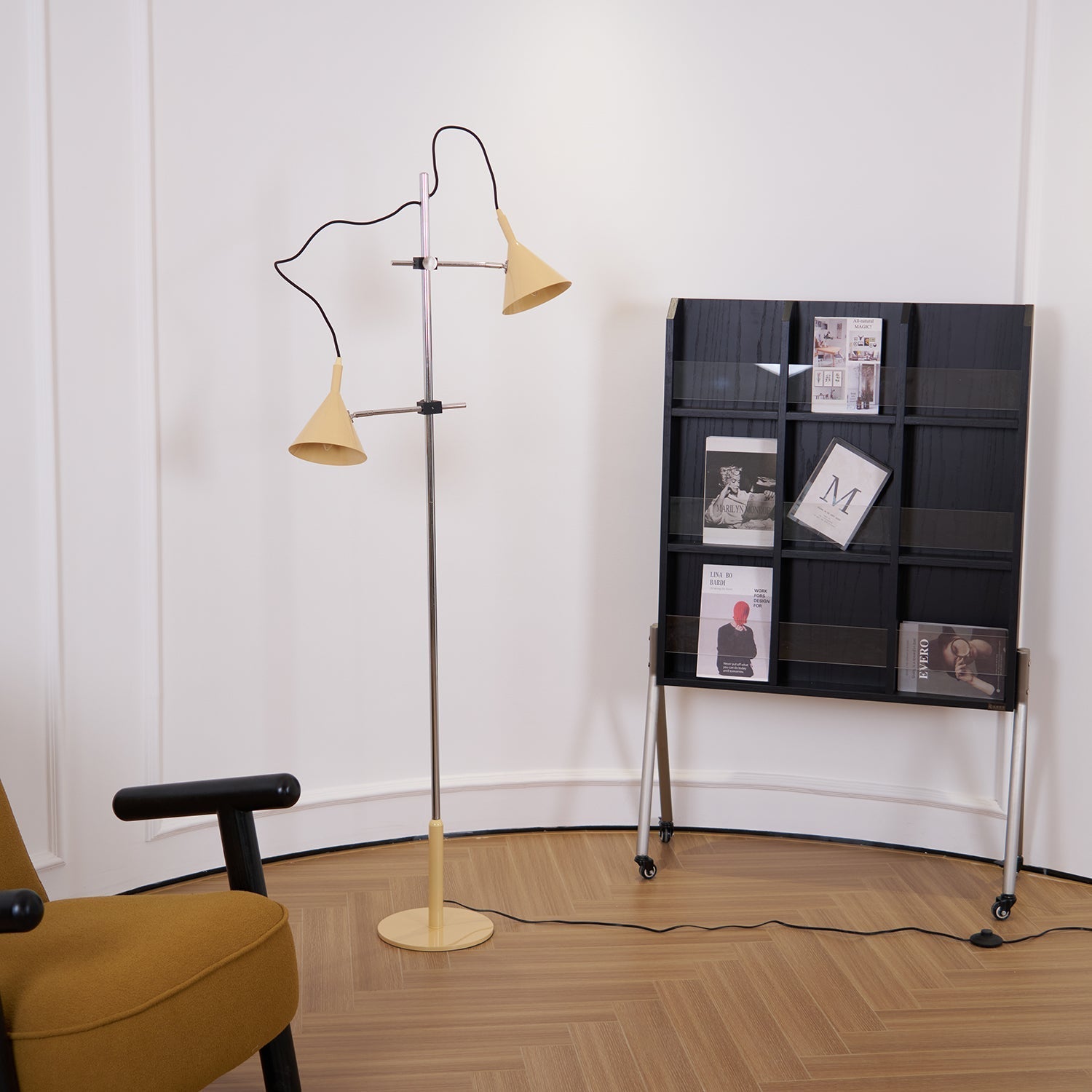 Elys Modern Floor Lamp-Neutral Decor
