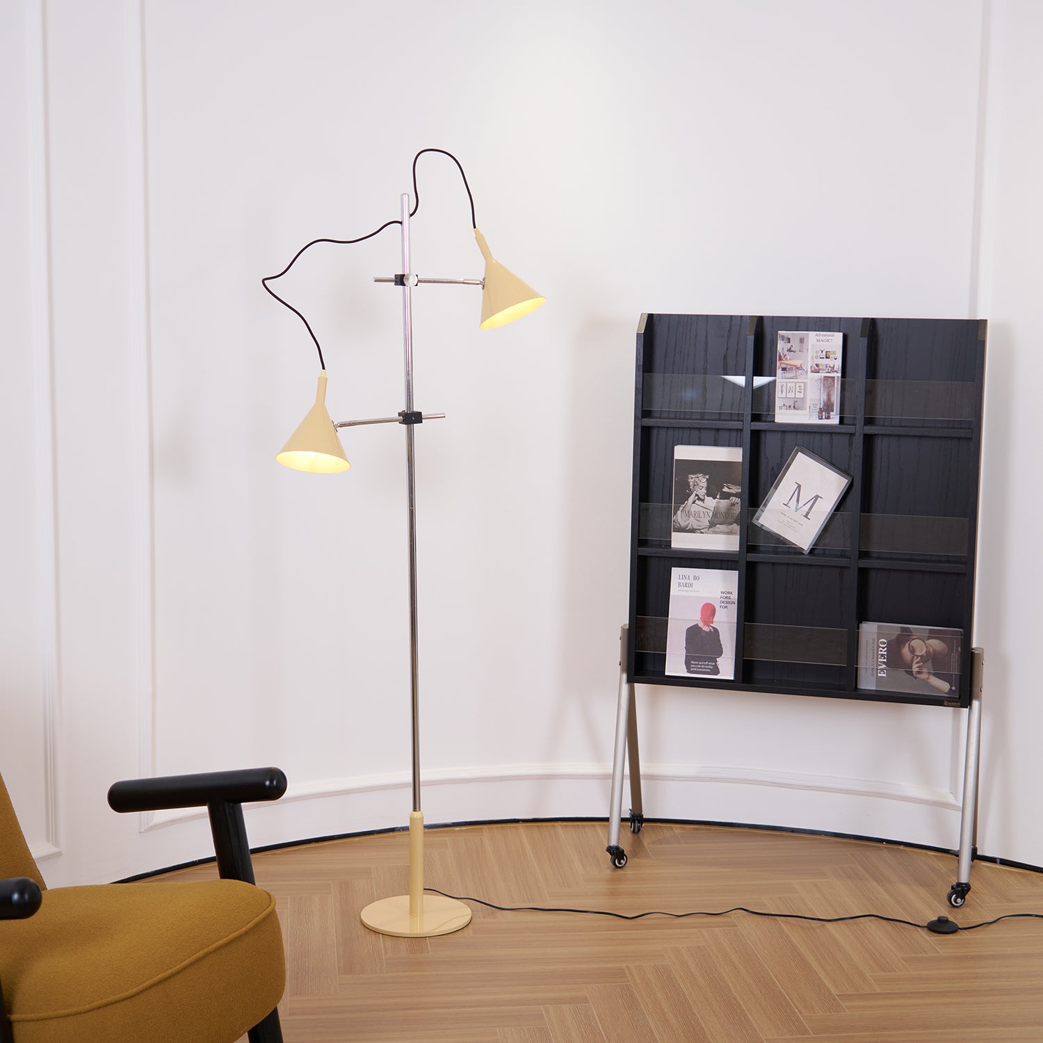 Elys Modern Floor Lamp-Neutral Decor