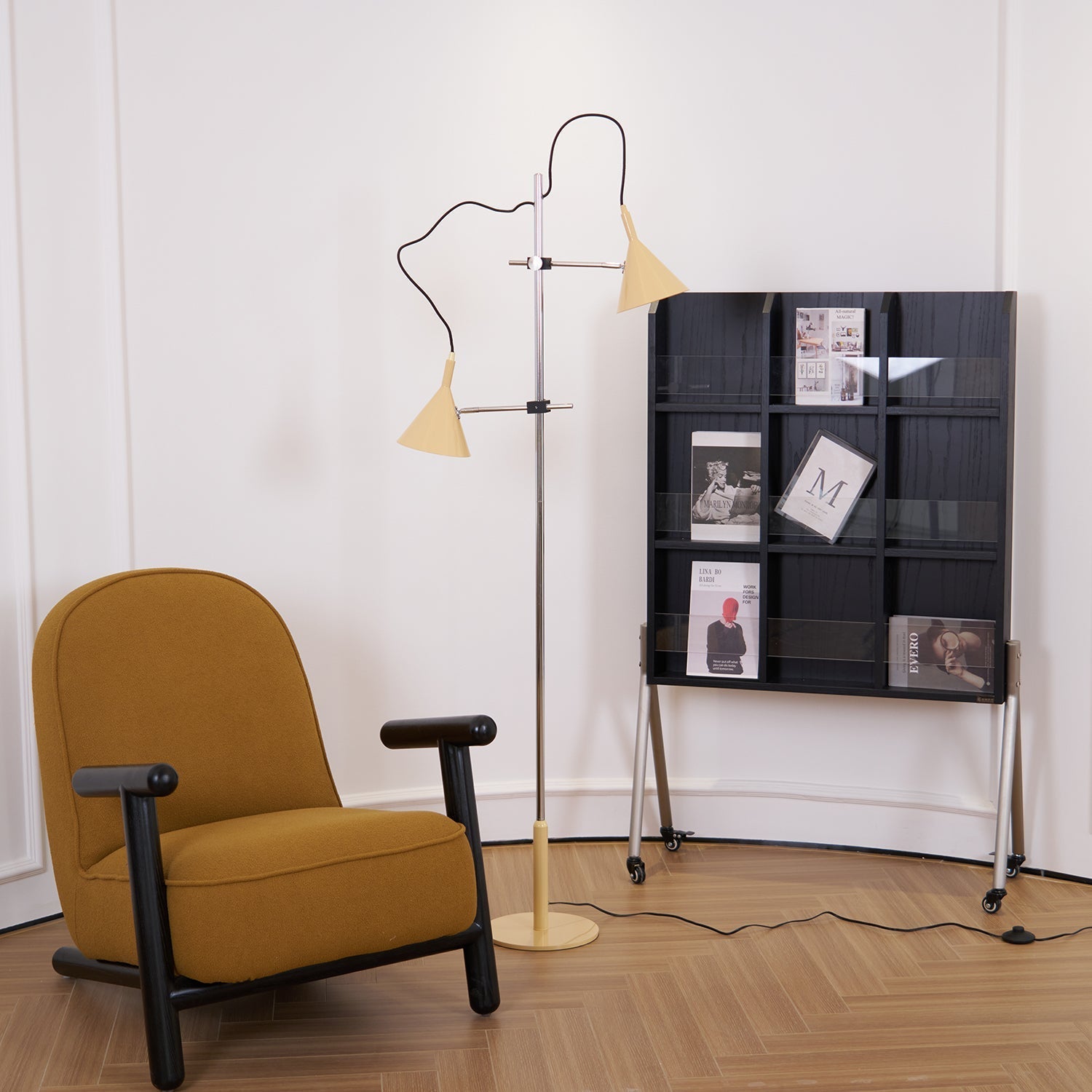 Elys Modern Floor Lamp-Neutral Decor