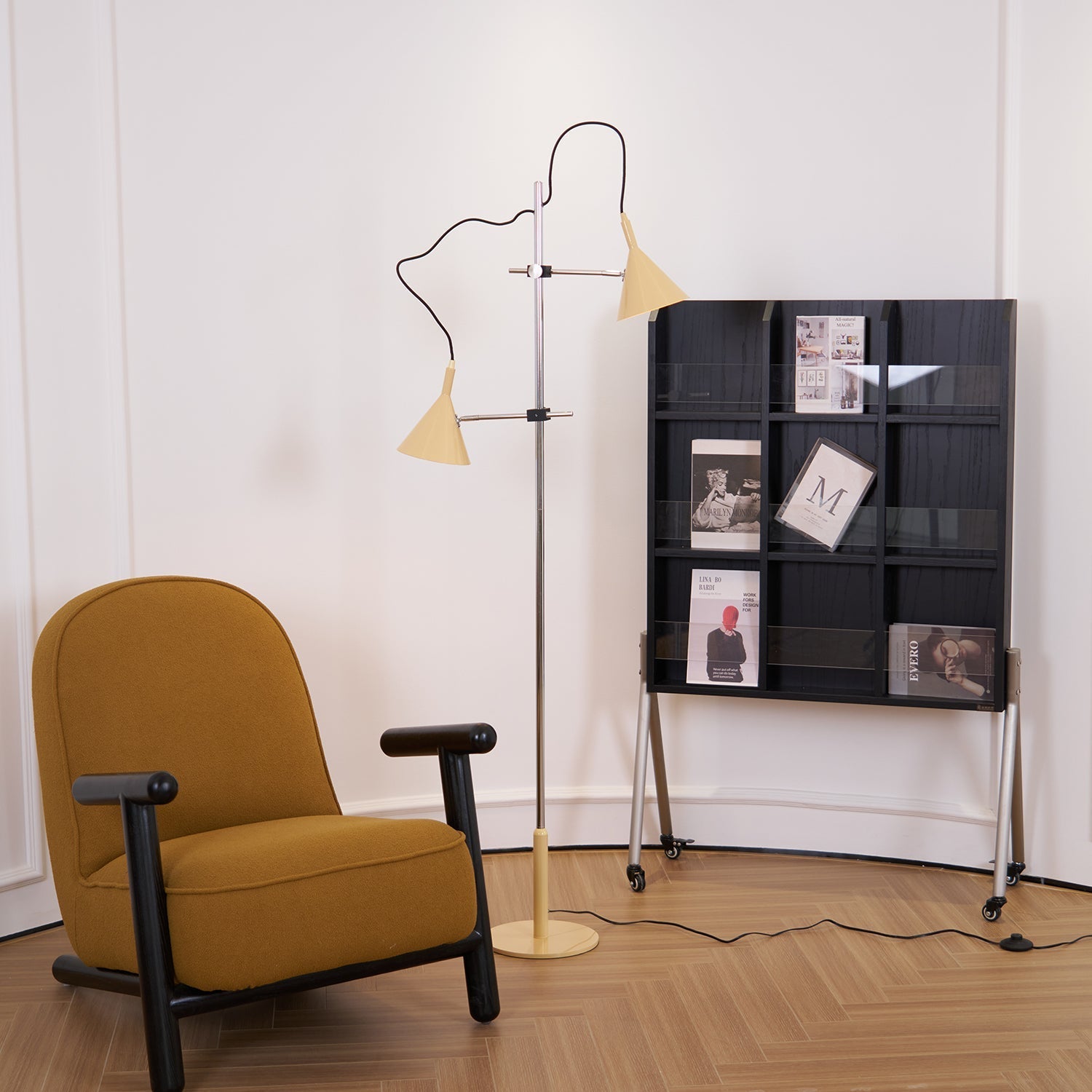 Elys Modern Floor Lamp-Neutral Decor