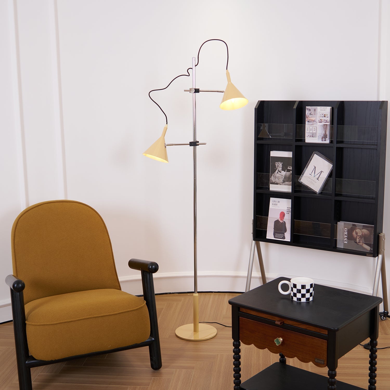 Elys Modern Floor Lamp-Neutral Decor