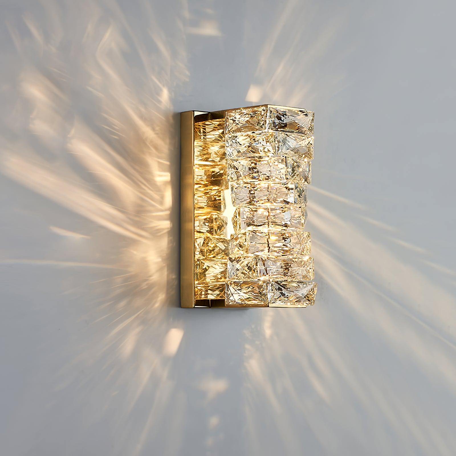 Ilvelia Postmodern Luxury Crystal Wall Light-Neutral Decor