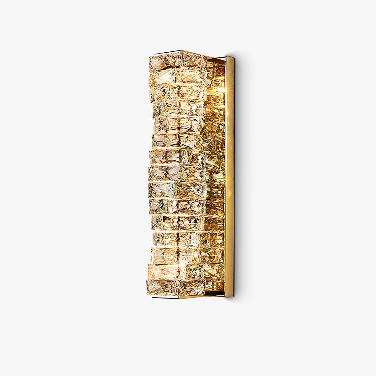 Ilvelia Postmodern Luxury Crystal Wall Light-Neutral Decor