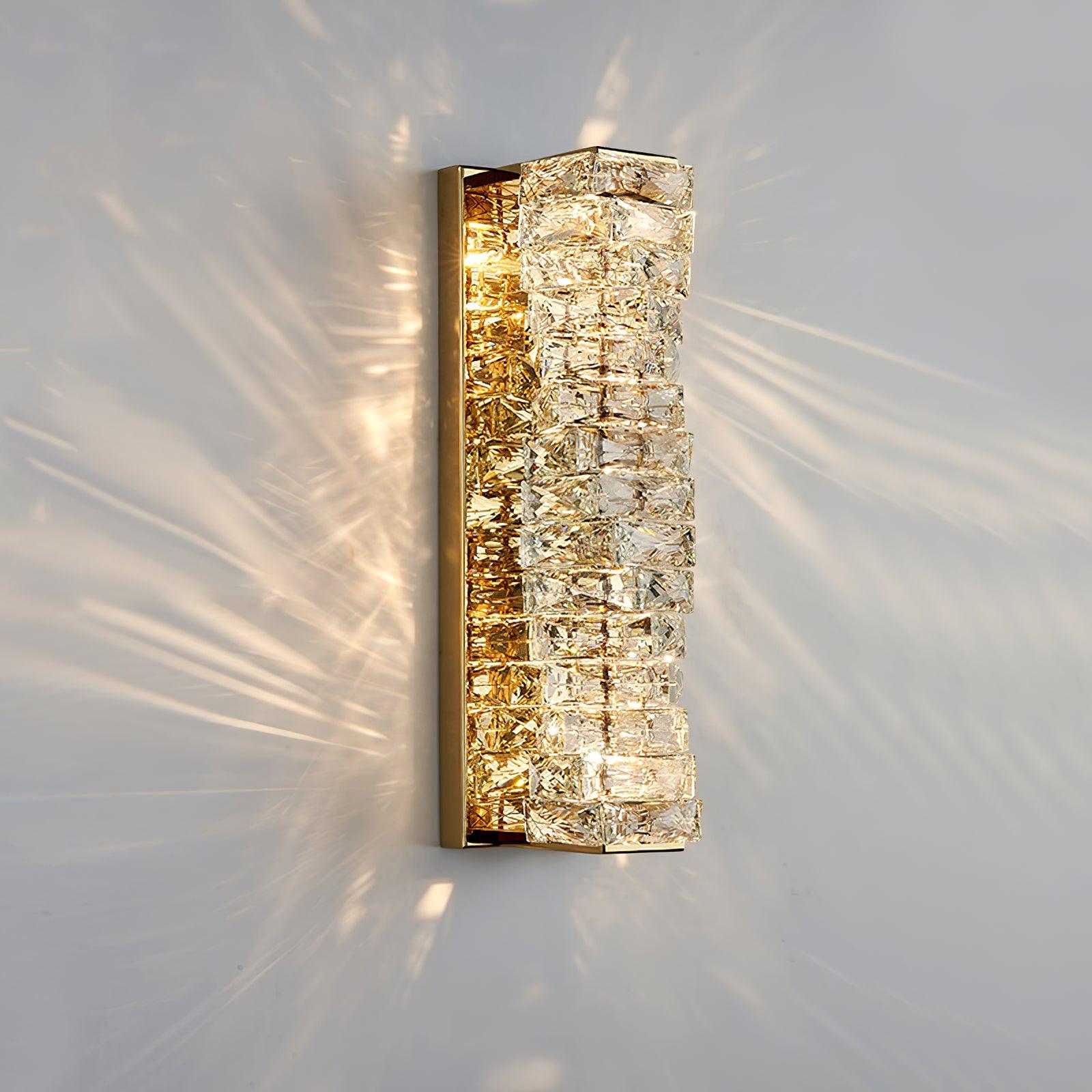 Ilvelia Postmodern Luxury Crystal Wall Light-Neutral Decor