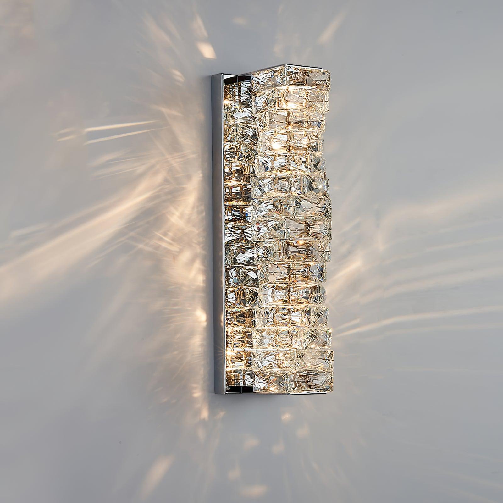 Ilvelia Postmodern Luxury Crystal Wall Light-Neutral Decor