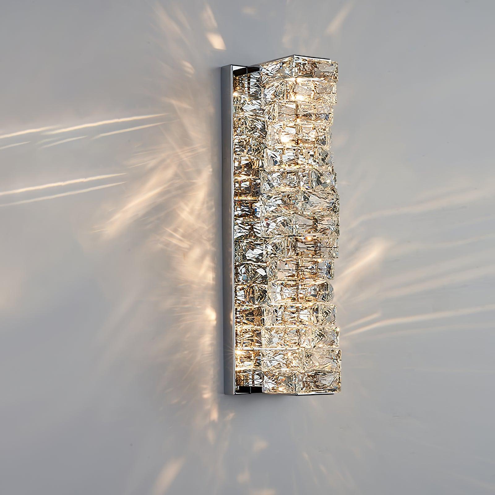 Ilvelia Postmodern Luxury Crystal Wall Light-Neutral Decor