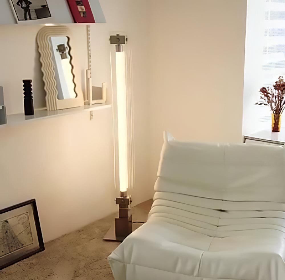 Avthaaril Architectural Acrylic Floor Lamp-Neutral Decor