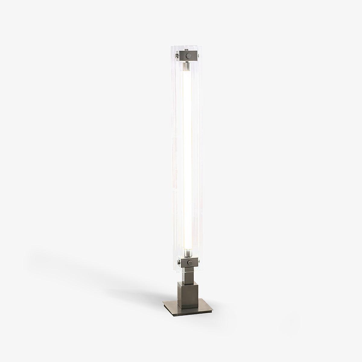 Avthaaril Architectural Acrylic Floor Lamp-Neutral Decor
