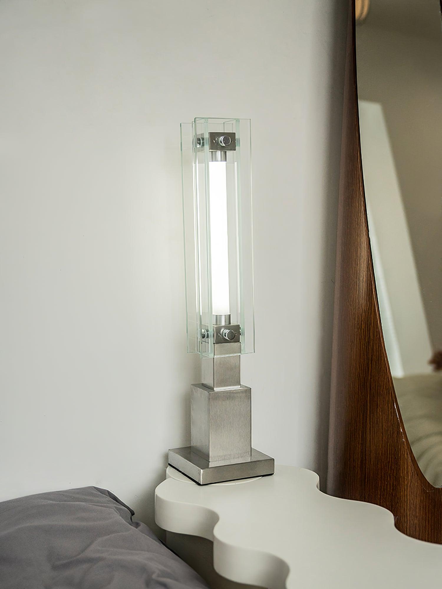 Uloril Modern Acrylic Table Lamp-Neutral Decor