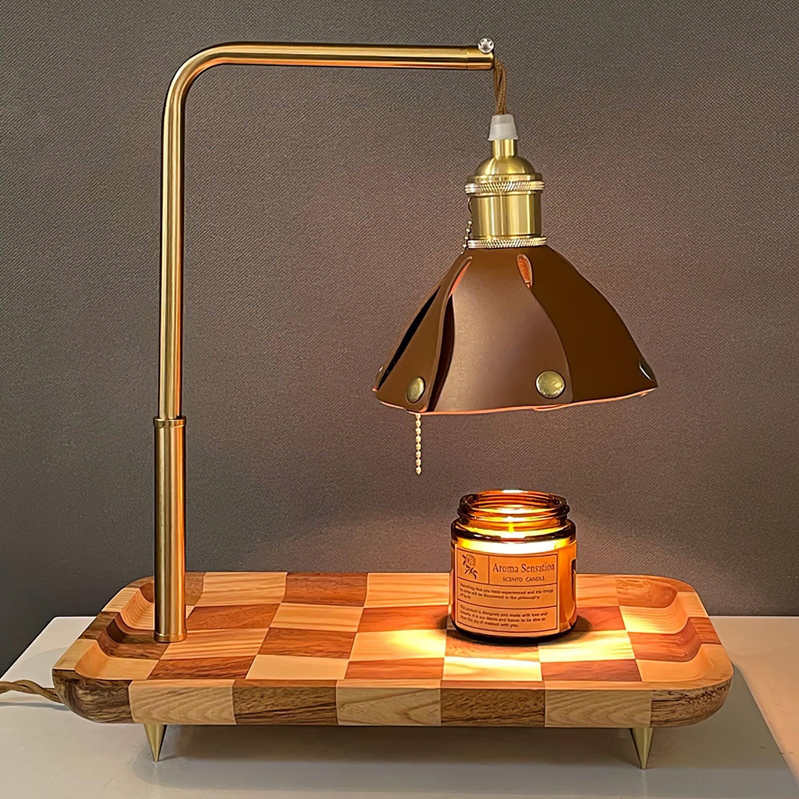 Derek Modern Wood Table Lamp-Neutral Decor