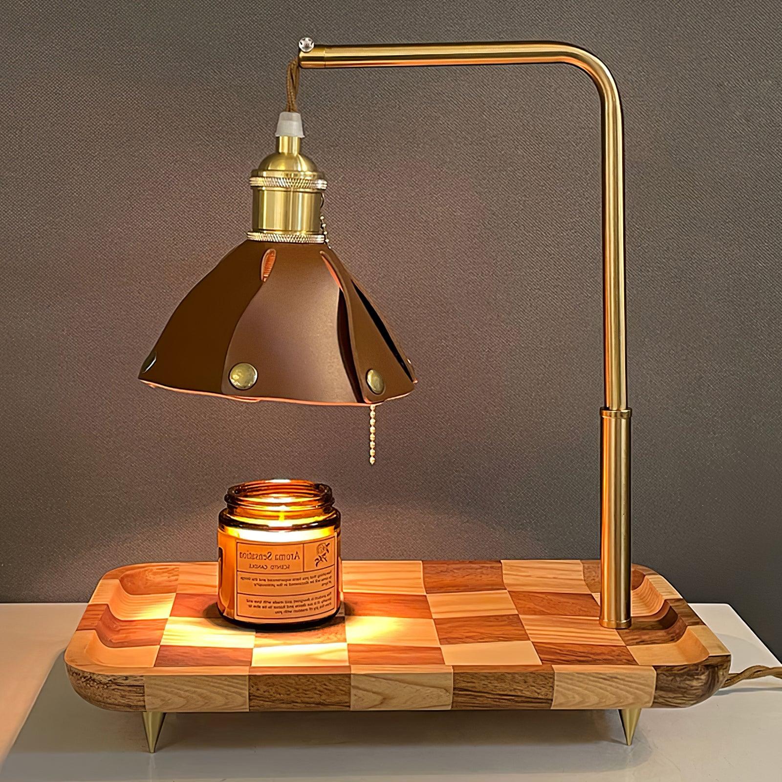 Derek Modern Wood Table Lamp-Neutral Decor