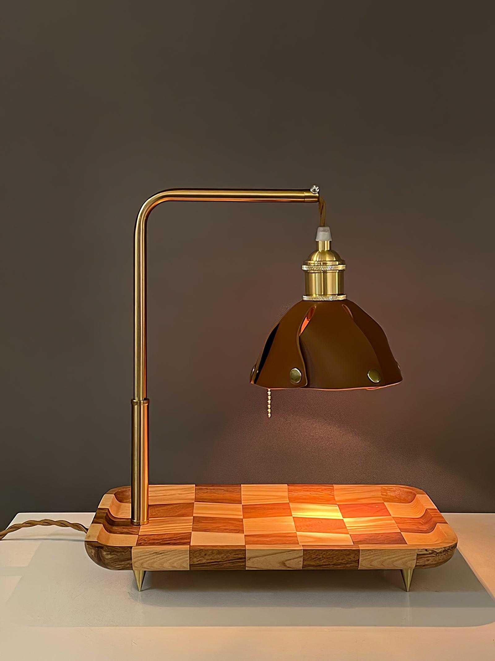 Derek Modern Wood Table Lamp-Neutral Decor