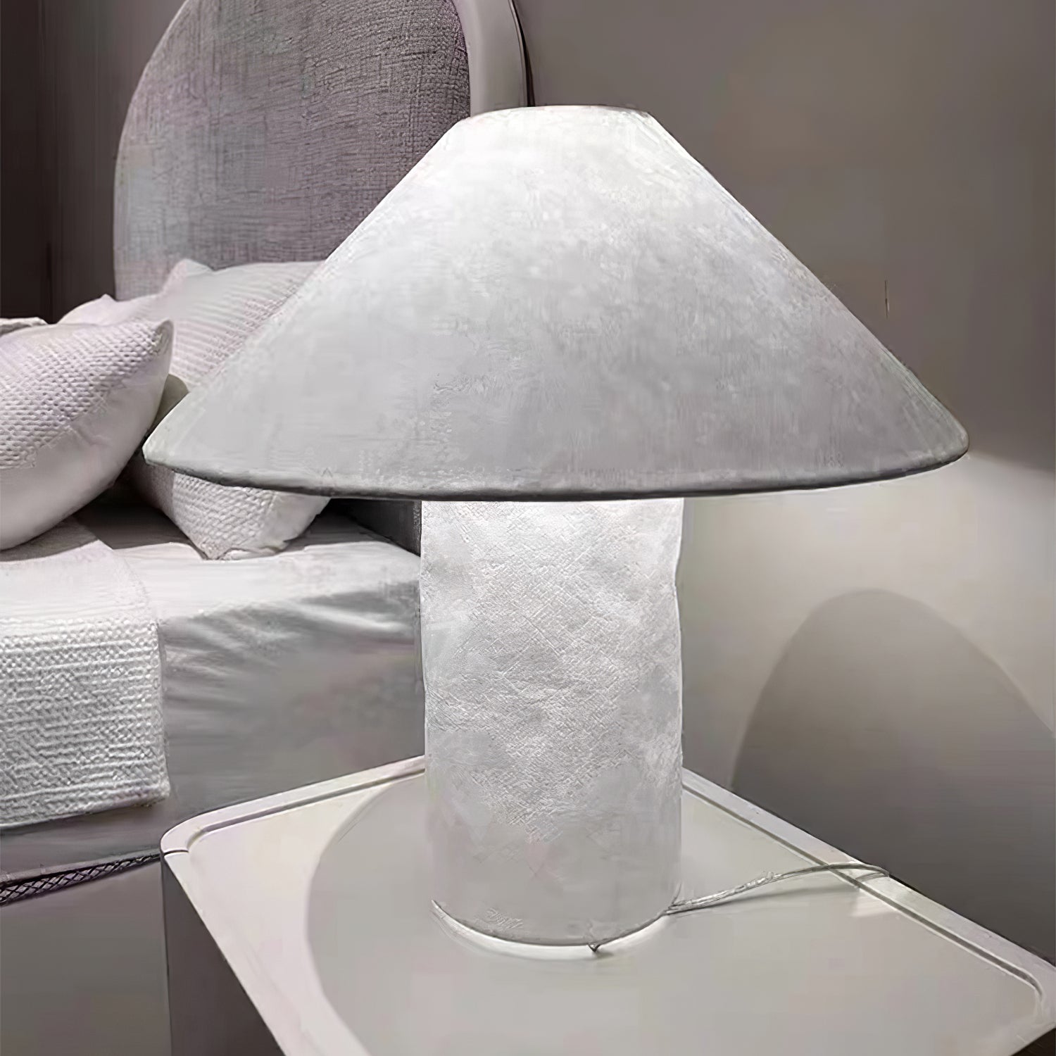 Lalemu Paper Artistic Table Lamp-Neutral Decor