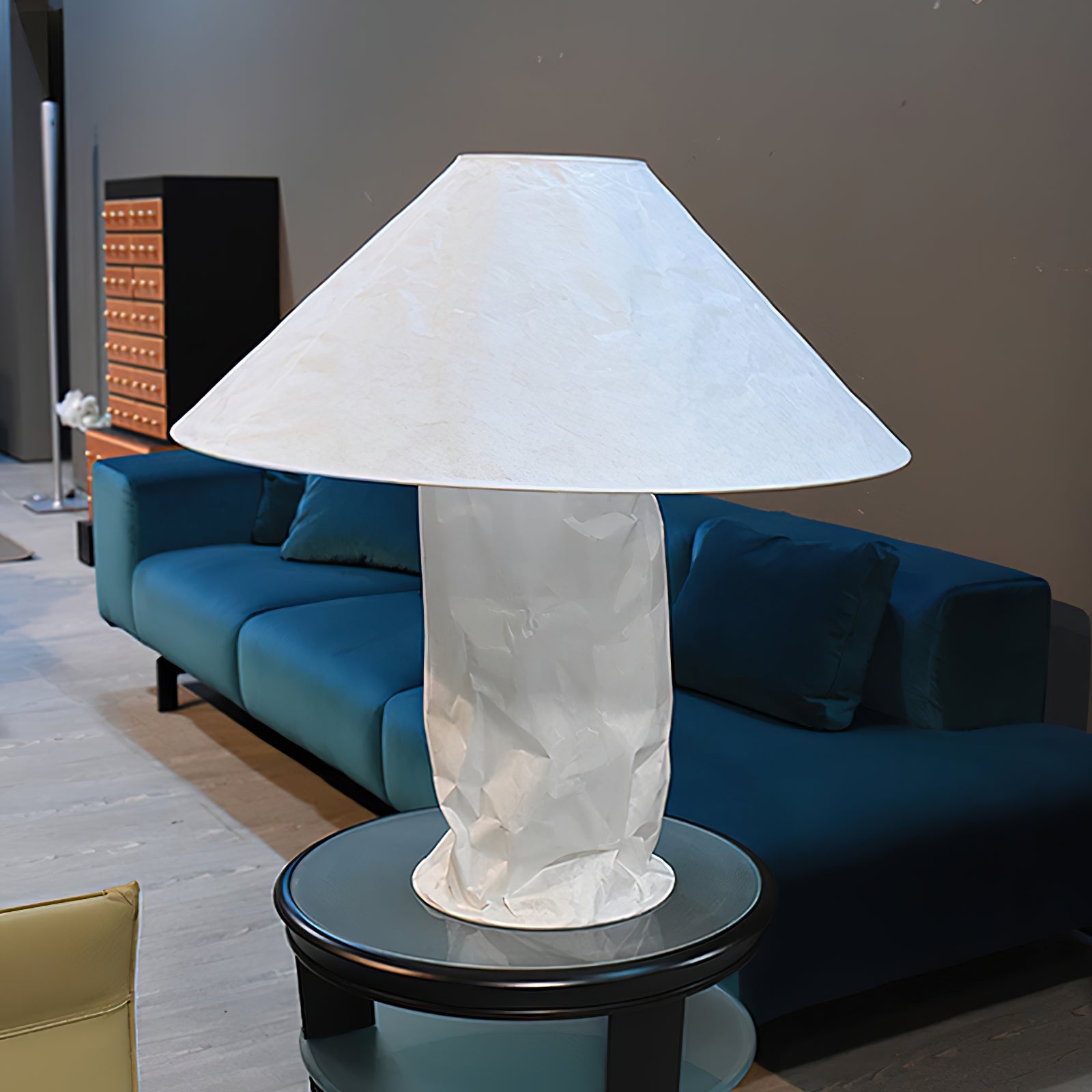Lalemu Paper Artistic Table Lamp-Neutral Decor