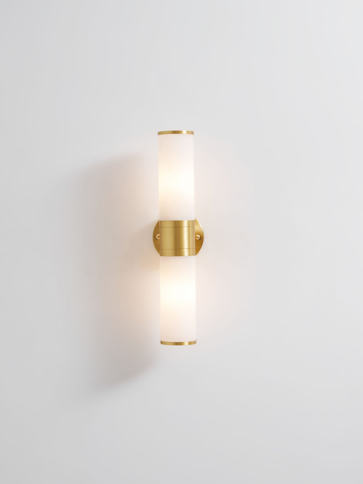 Tira Minimalist Alabaster Wall Lamp-Neutral Decor
