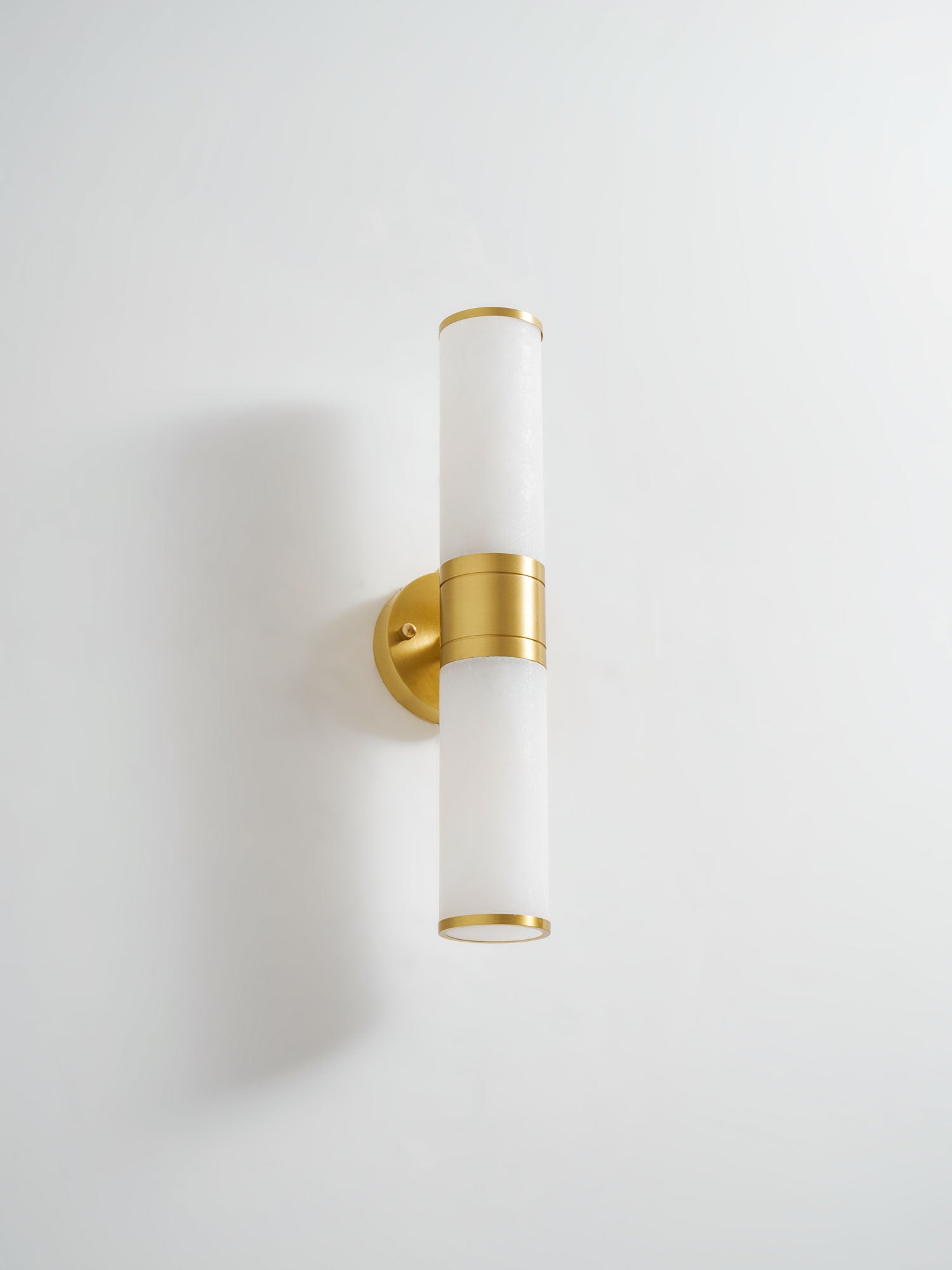 Tira Minimalist Alabaster Wall Lamp-Neutral Decor