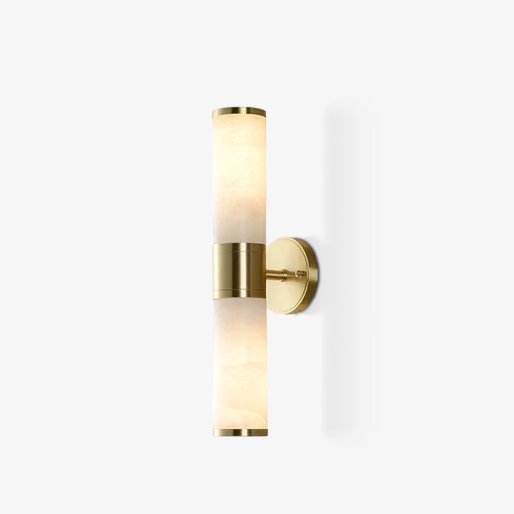 Tira Minimalist Alabaster Wall Lamp-Neutral Decor