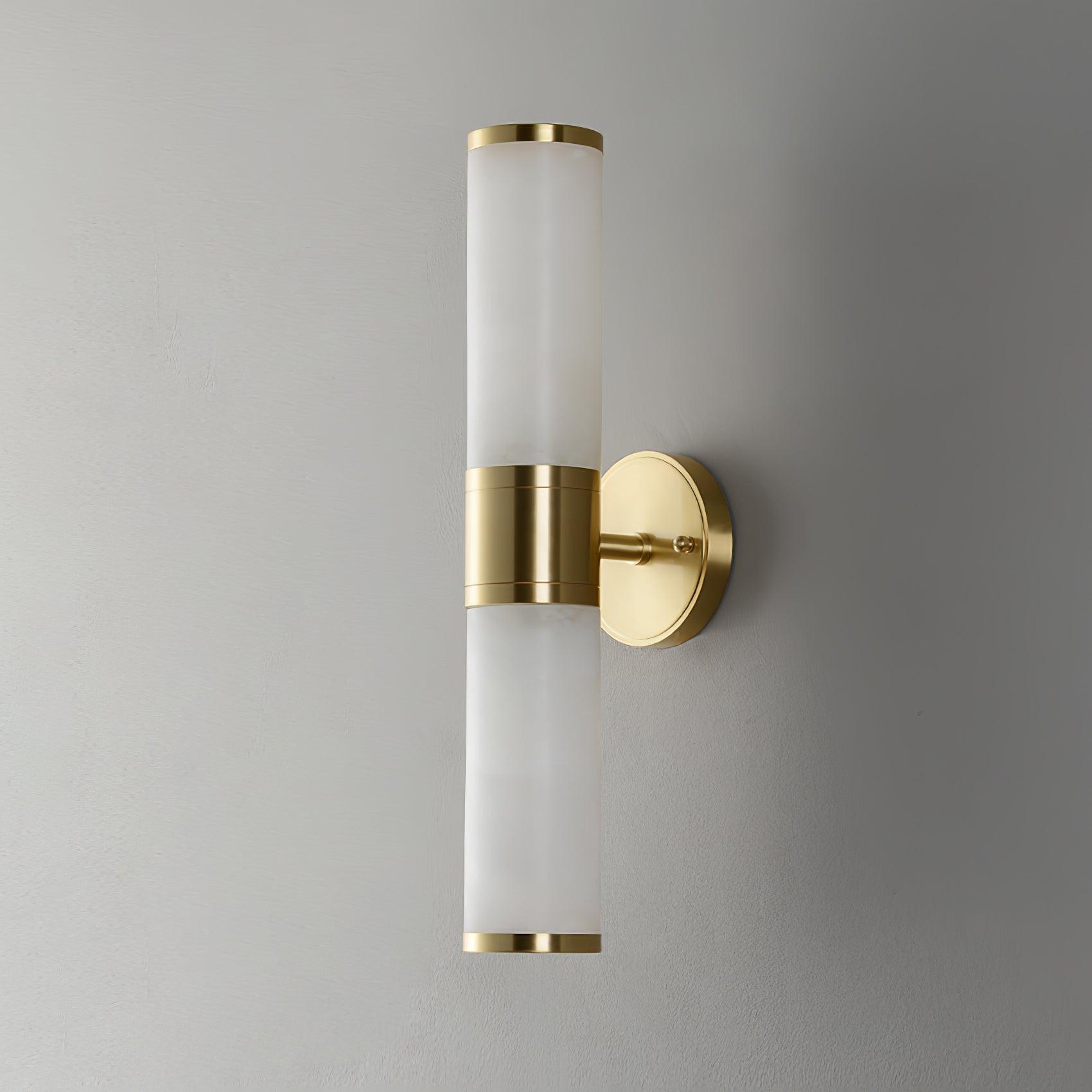 Tira Minimalist Alabaster Wall Lamp-Neutral Decor