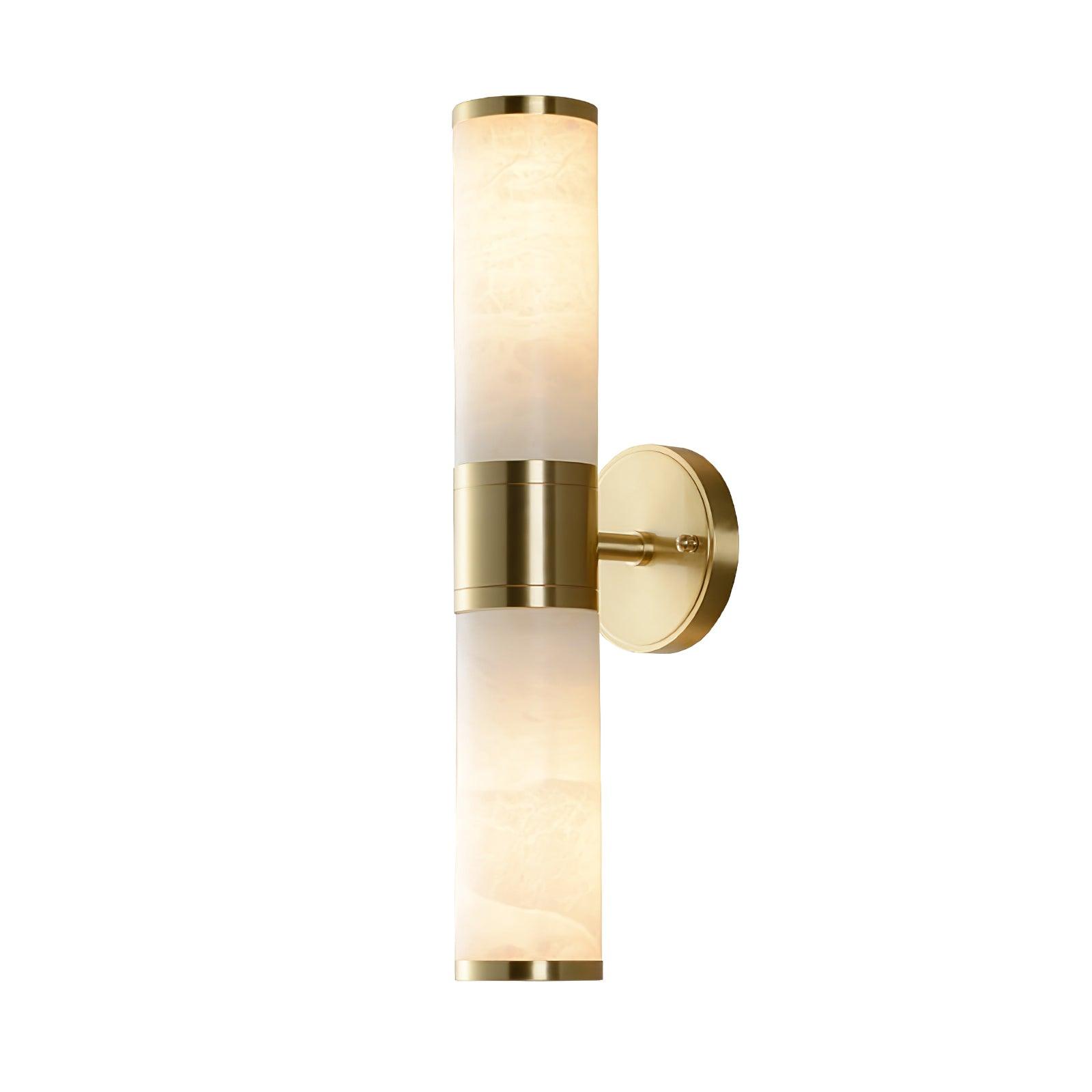 Tira Minimalist Alabaster Wall Lamp-Neutral Decor