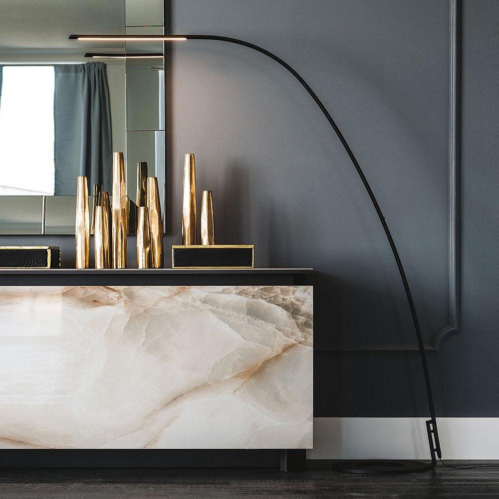 Aurmaril Sculptural Floor Lamp-Neutral Decor