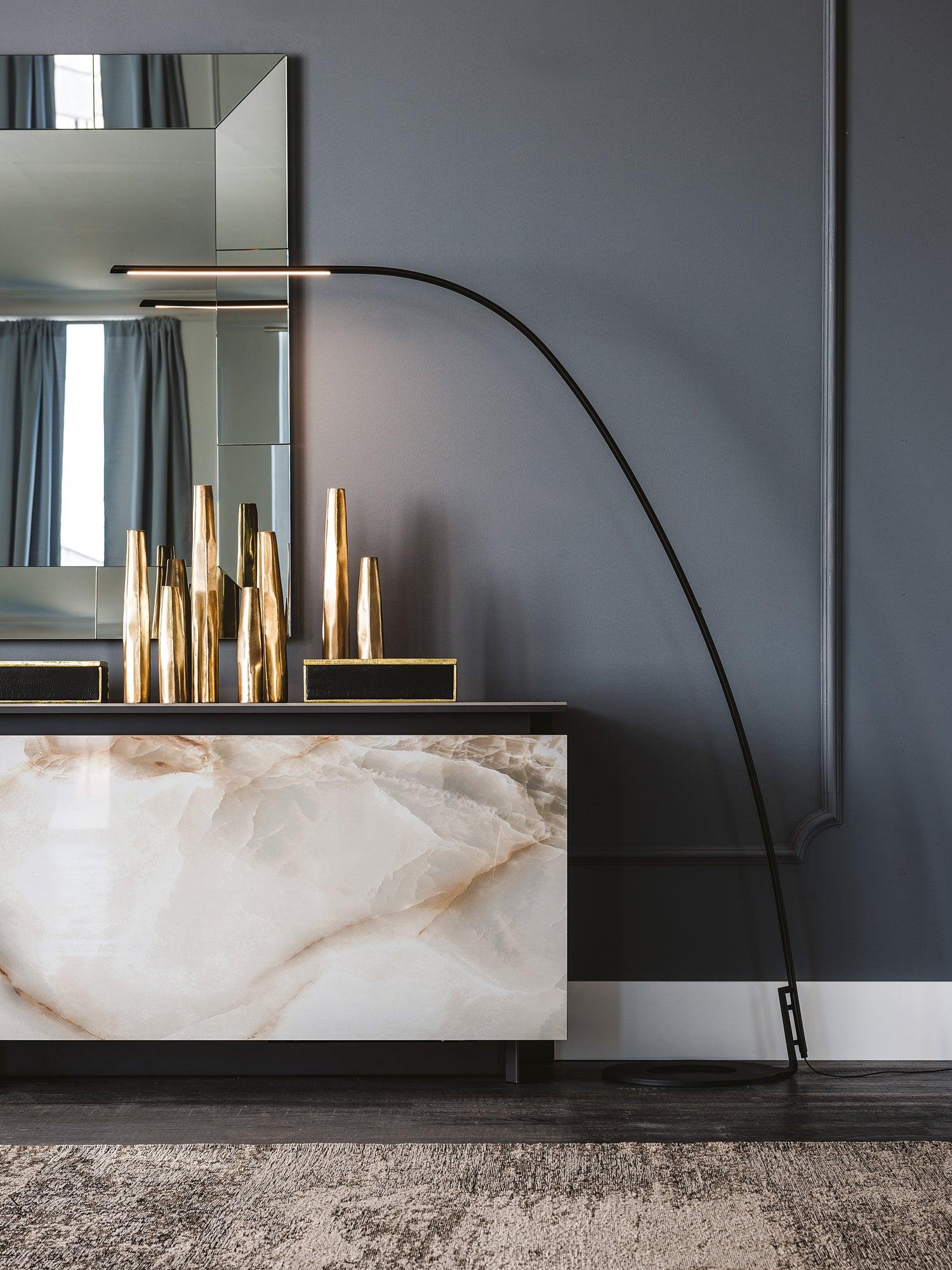Aurmaril Sculptural Floor Lamp-Neutral Decor
