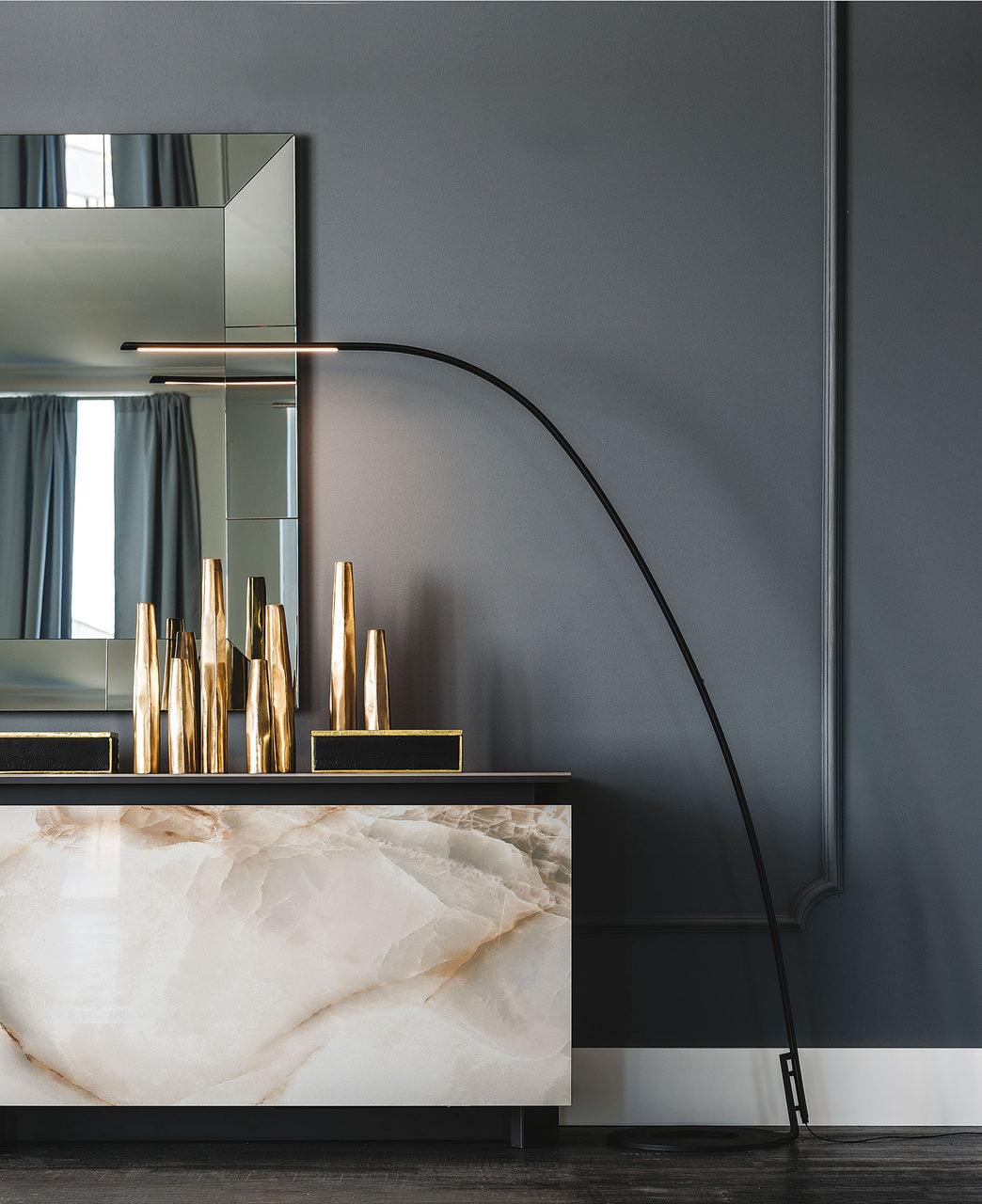 Aurmaril Sculptural Floor Lamp-Neutral Decor