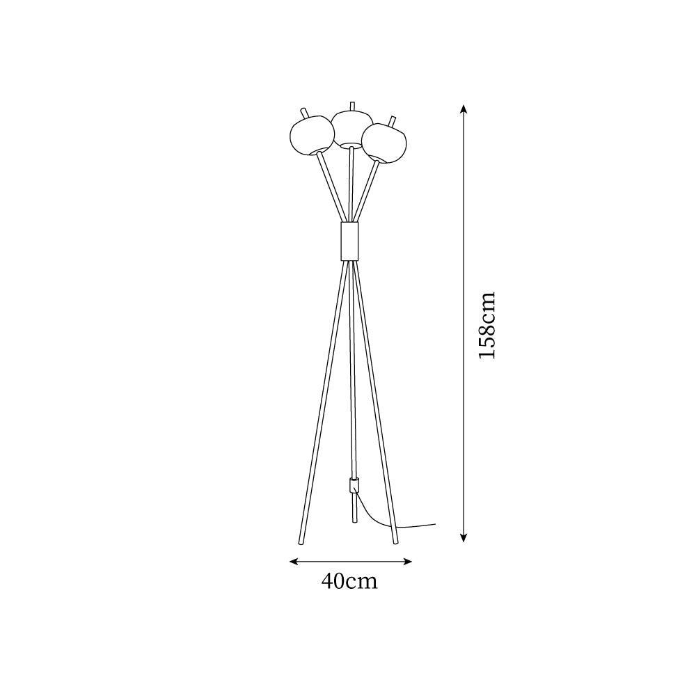Trio Floor Lamp
