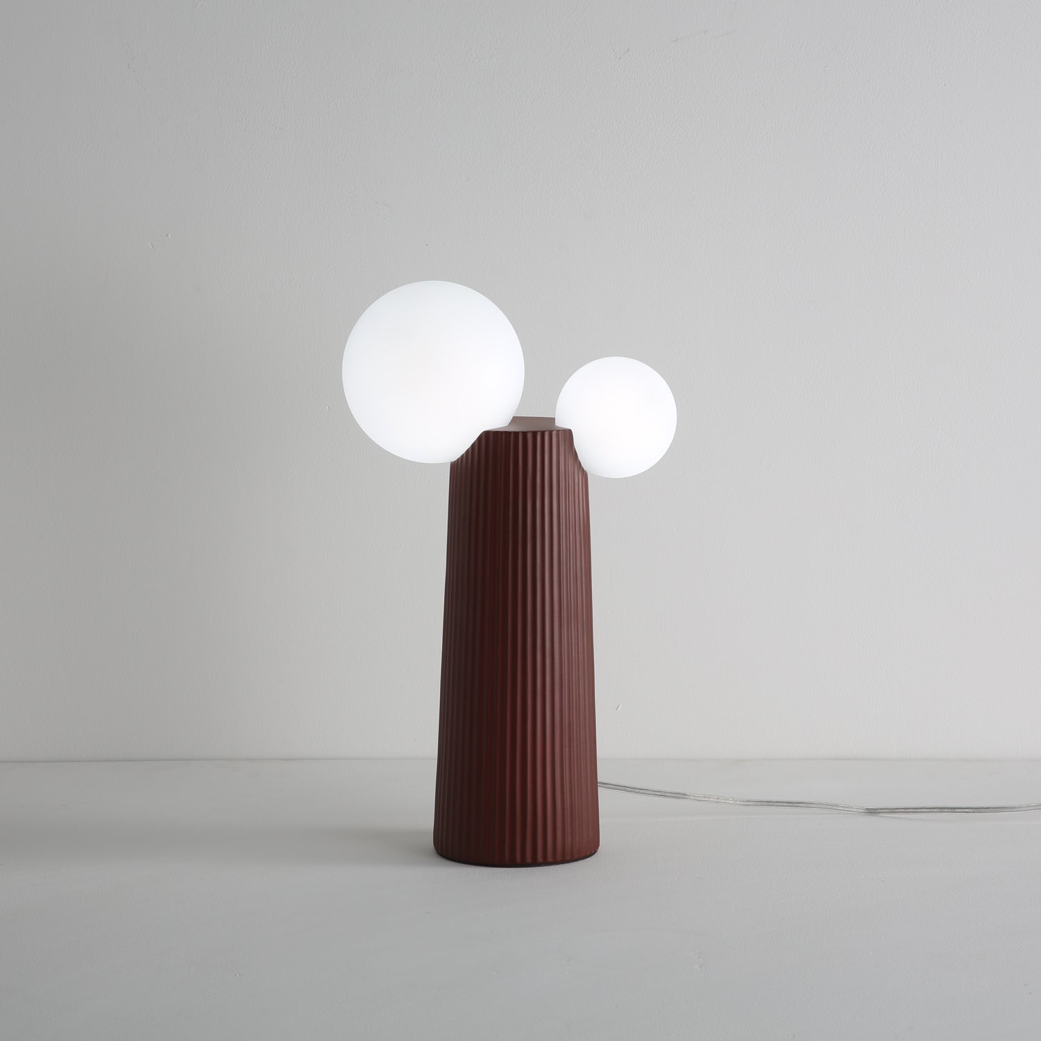 Zenithre Resin Plastic Table Lamp-Neutral Decor