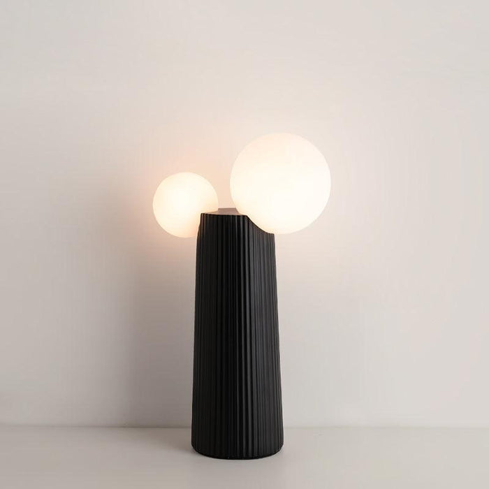 Zenithre Resin Plastic Table Lamp-Neutral Decor
