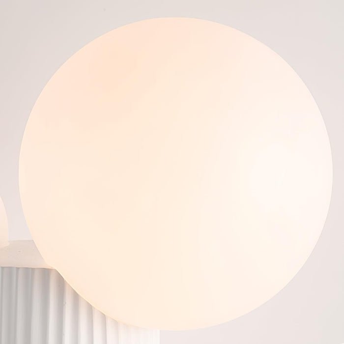 Zenithre Resin Plastic Table Lamp-Neutral Decor