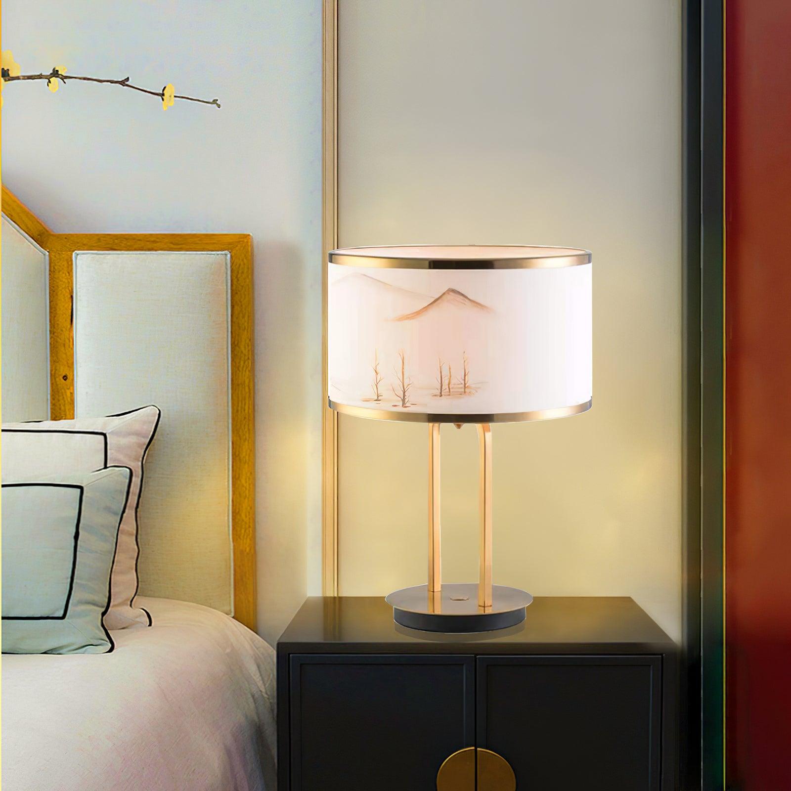 Dominic Modern Metlal Table Lamp-Neutral Decor