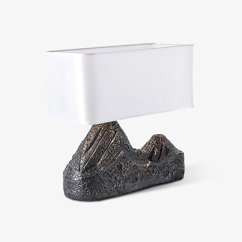Della Natural Resin Table Lamp-Neutral Decor