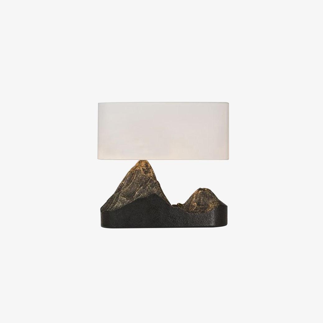 Della Natural Resin Table Lamp-Neutral Decor