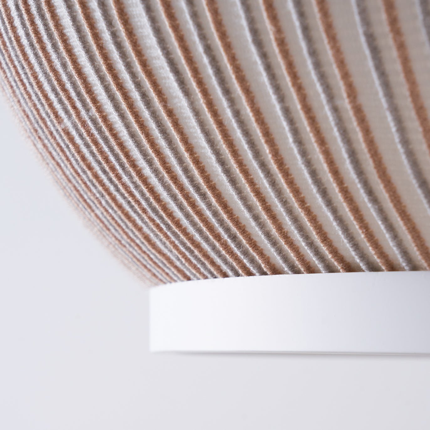 Blythe Minimalist Fabric Pendant Light-Neutral Decor