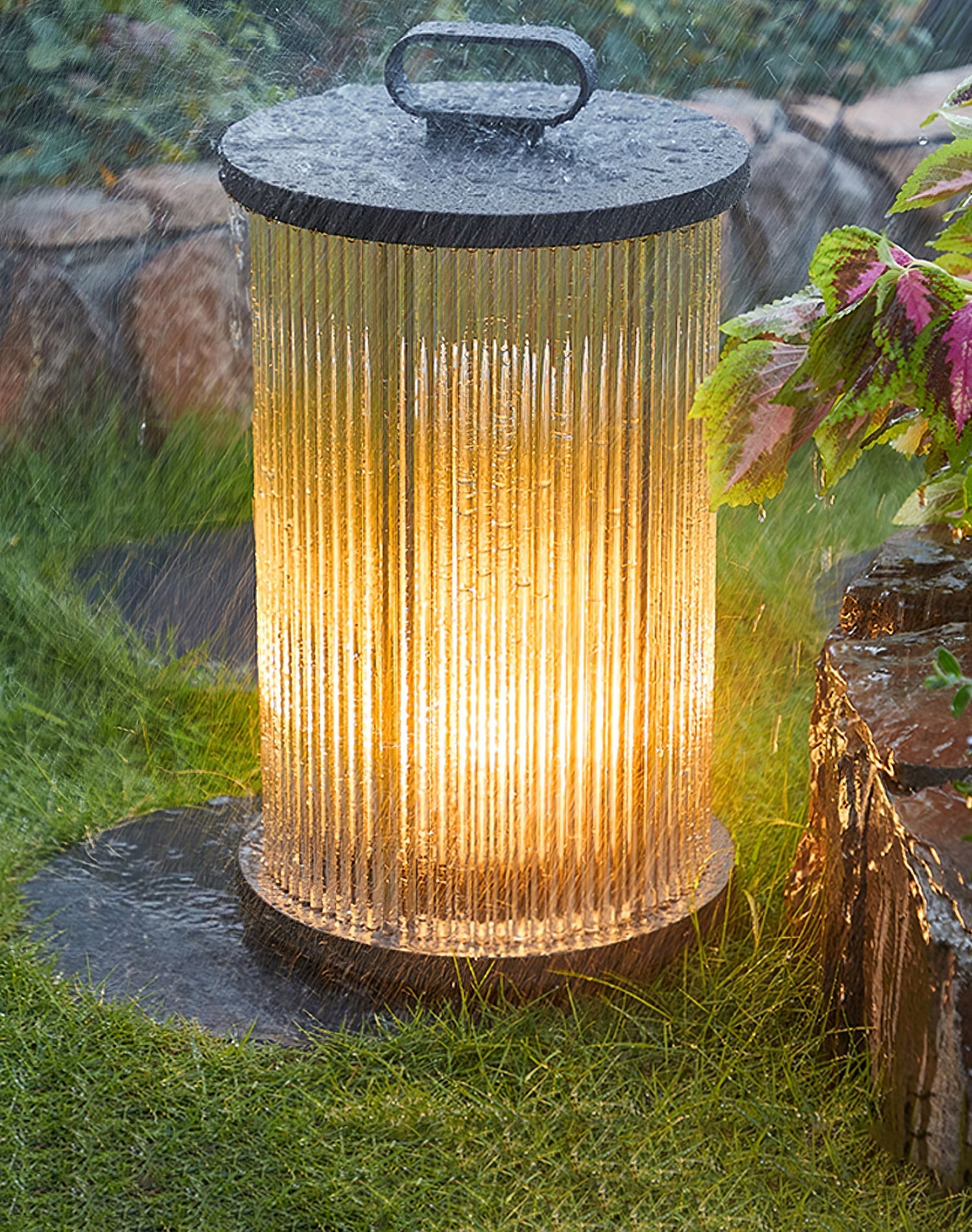 Niri Steel Acrylic Minimalist Floor Lamp-Neutral Decor