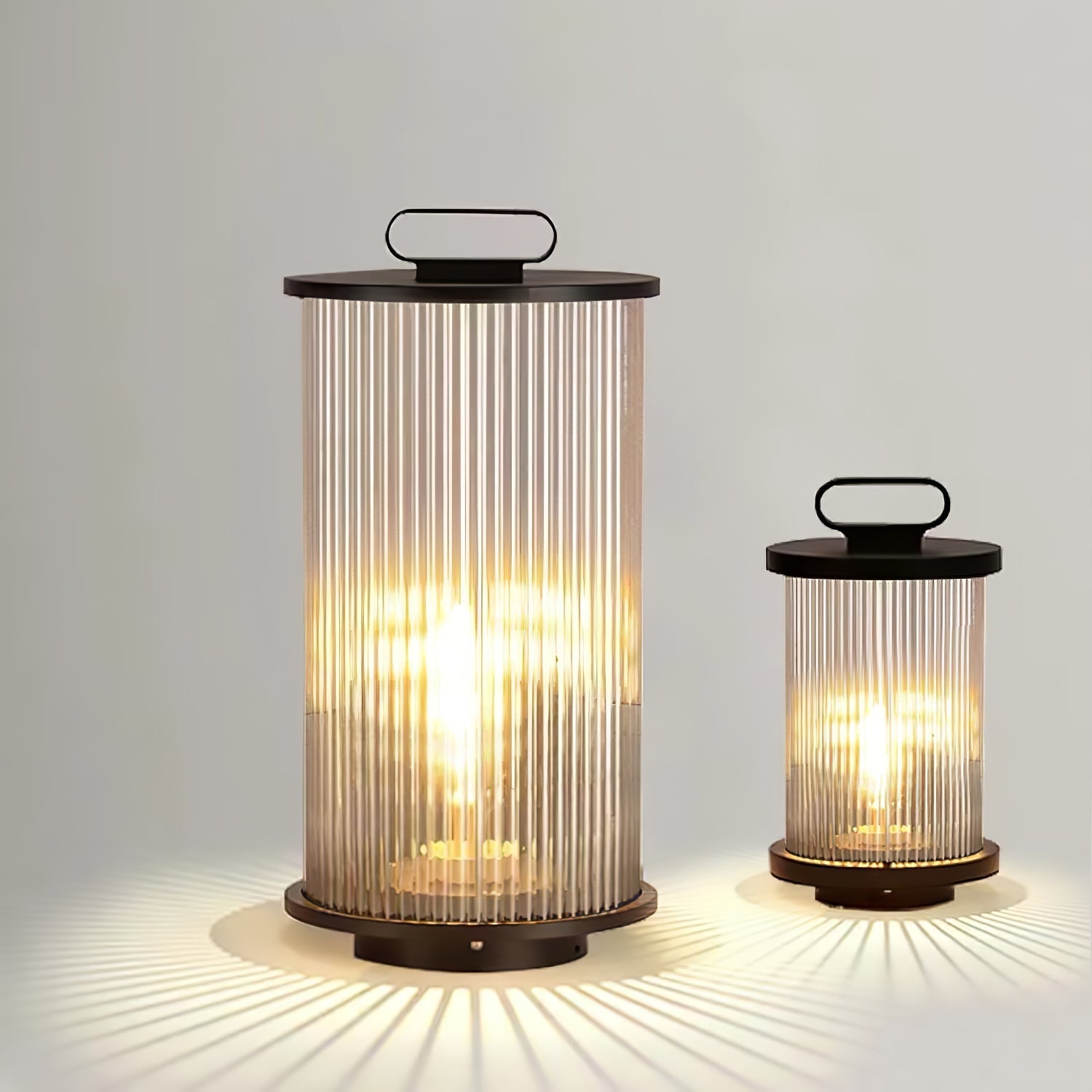 Niri Steel Acrylic Minimalist Floor Lamp-Neutral Decor