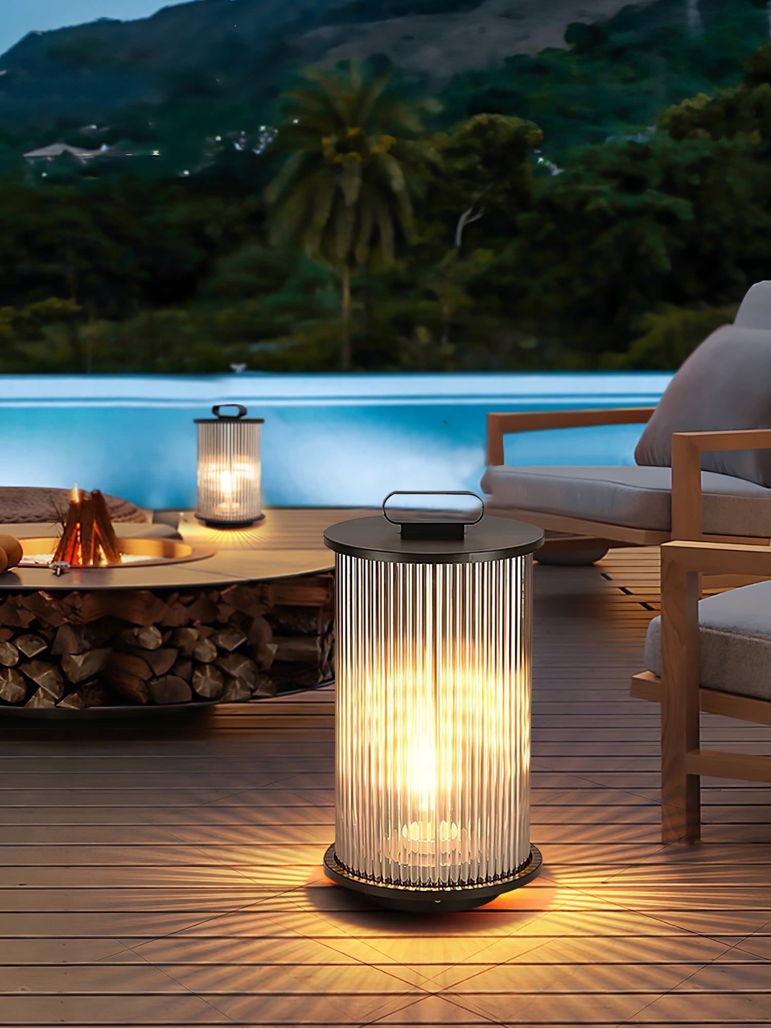 Aqur Modern Outdoor Light-Neutral Decor