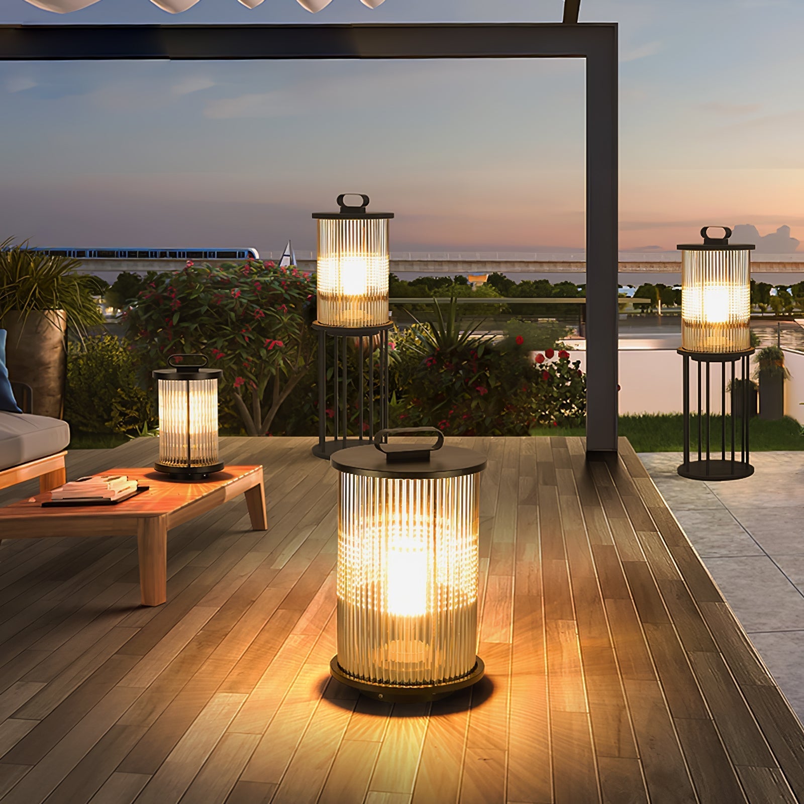 Aqur Modern Outdoor Light-Neutral Decor