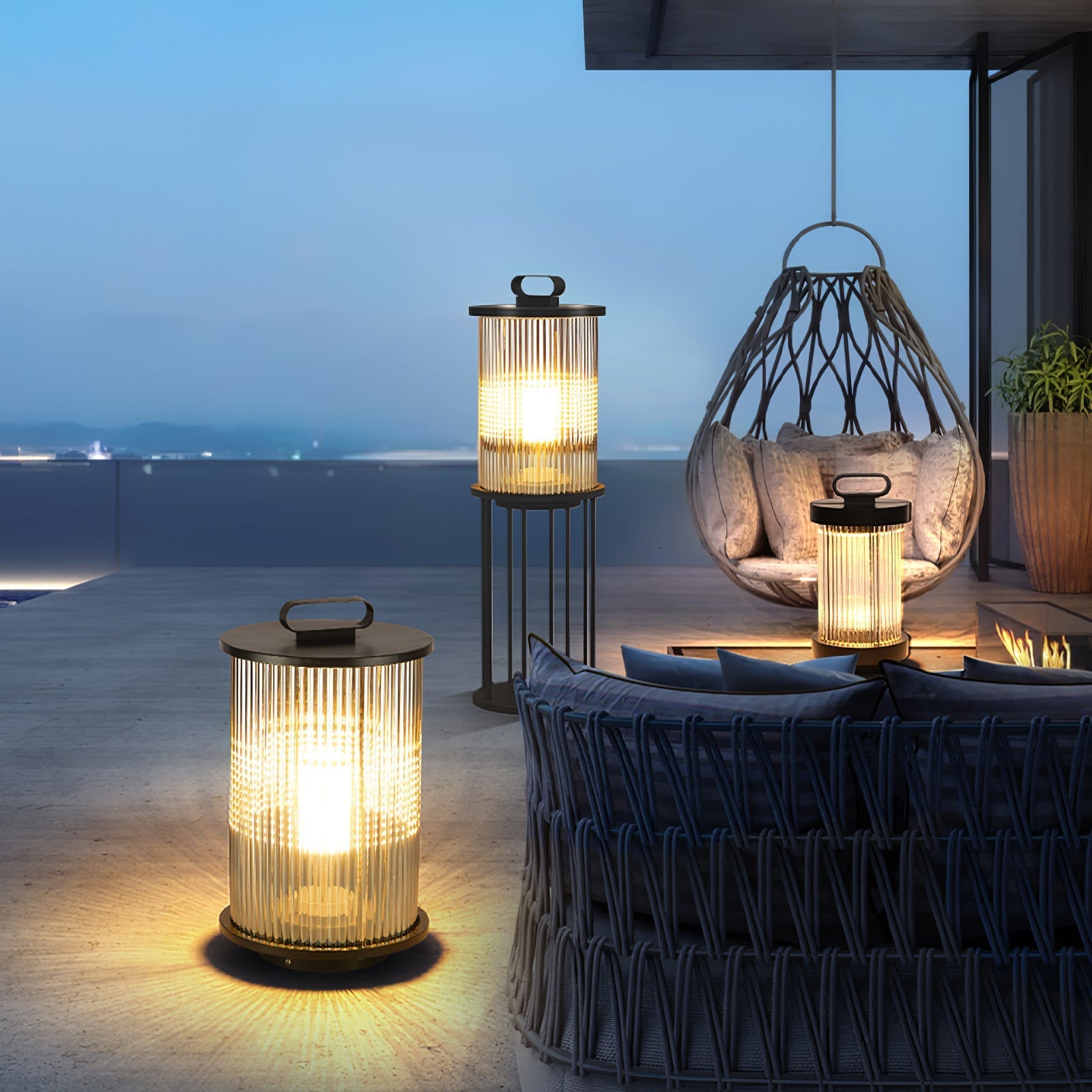 Aqur Modern Outdoor Light-Neutral Decor