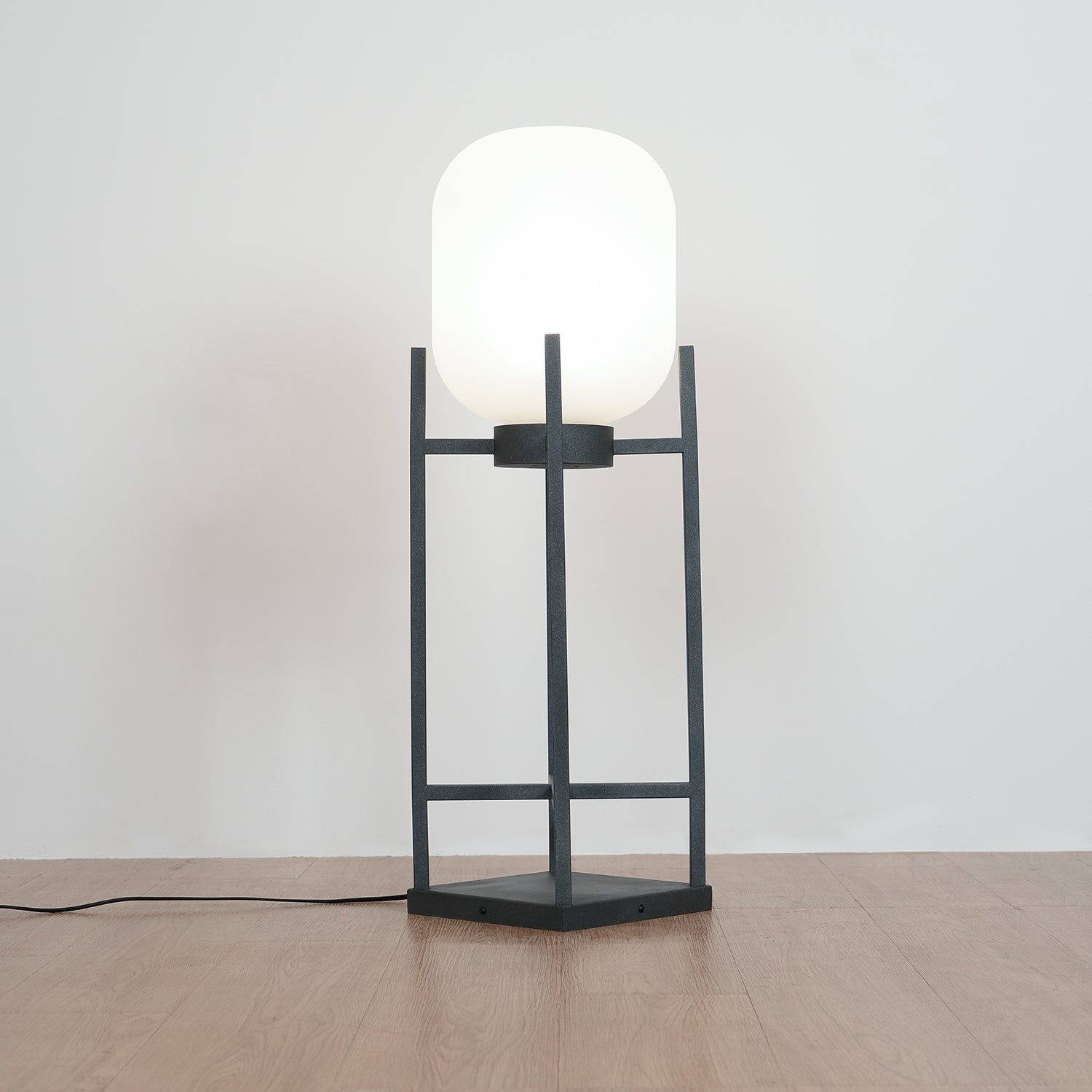 Sevenq Floor Lamp Lantern-Neutral Decor