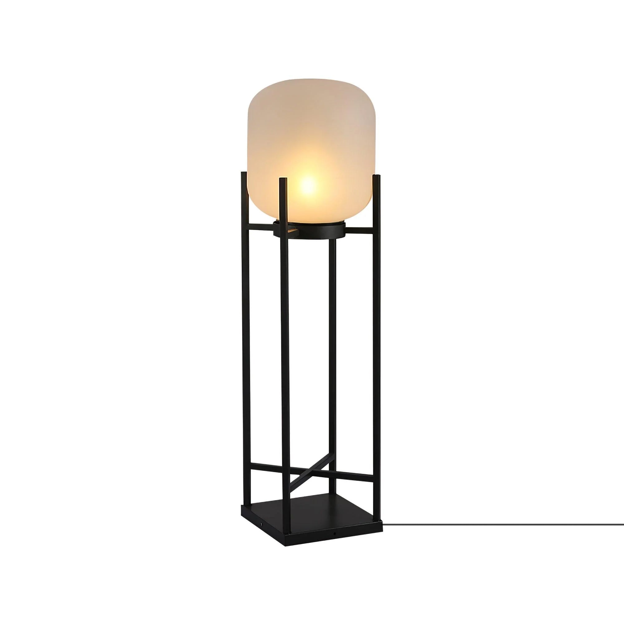 Sevenq Floor Lamp Lantern-Neutral Decor